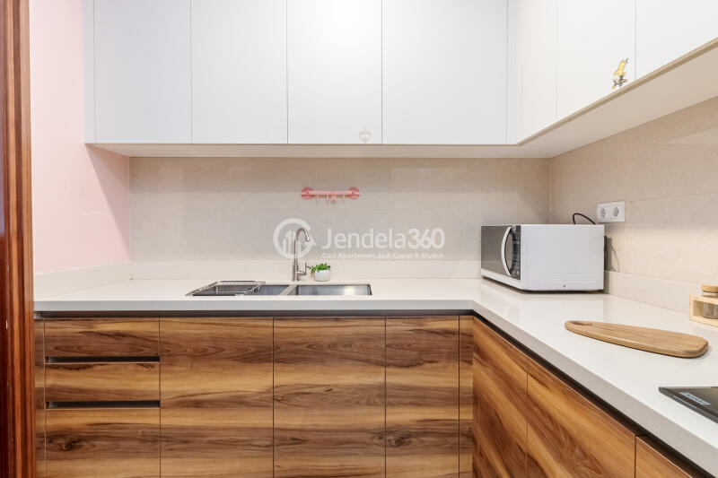 Kitchen Condominium Marigold Navapark Apartment 2BR Fully Furnished