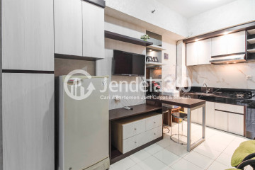 Living Room Green Park View Apartment 2BR Tower F