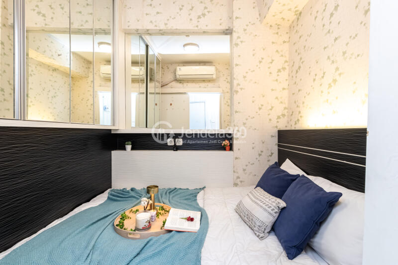 Bedroom 1 2BR Green Pramuka City Apartment at High Floor