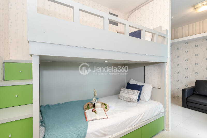 Bedroom 2 2BR Green Pramuka City Apartment at High Floor