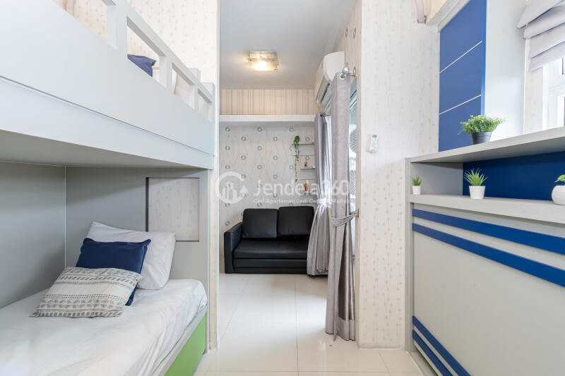 Bedroom 2 2BR Green Pramuka City Apartment at High Floor