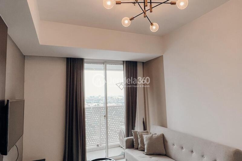 Living Room The Crest West Vista Puri 2BR Fully Furnished