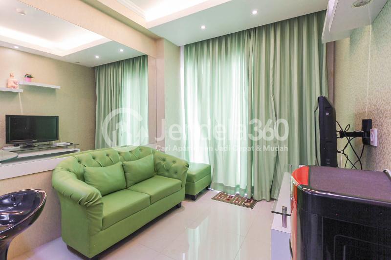 Living Room Signature Park Grande 2BR Fully Furnished
