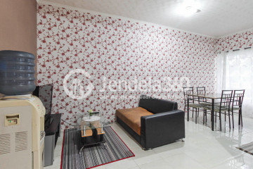 Living Room Sudirman Park Apartment 2BR View Pool