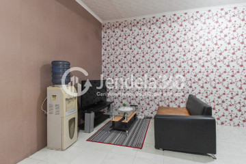 Living Room Sudirman Park Apartment 2BR View Pool