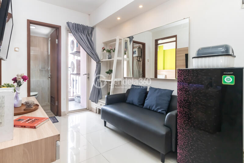 Living Room Green Park View Apartment 2BR Fully Furnished