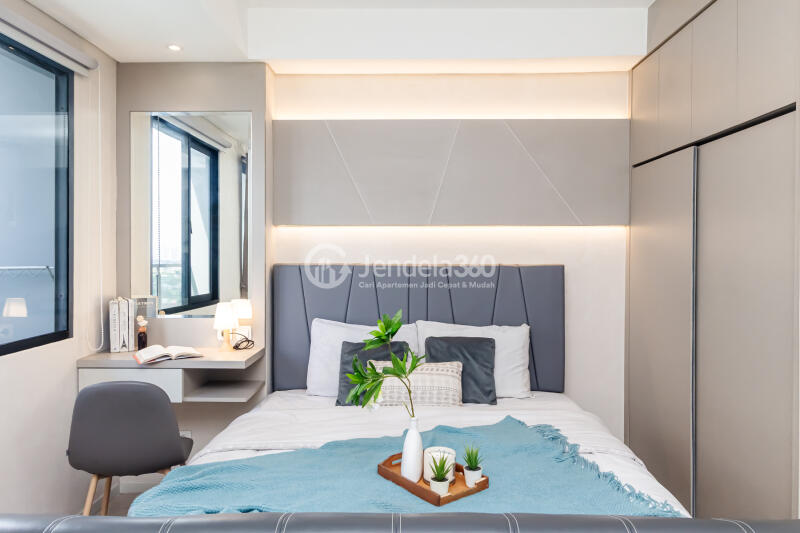 Bedroom 1BR Apartment with City View at Daan Mogot City Apartment