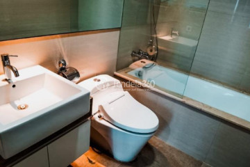 Bathroom 2BR Apartment with City View at Casa Grande Apartment