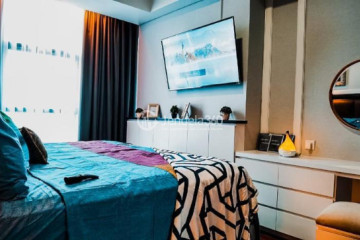 Bedroom 1 2BR Apartment with City View at Casa Grande Apartment