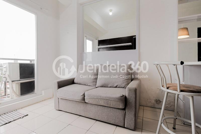 Living Room Spacious and Modest 2BR Apartment with City View at Puri Park View Apartment Tower BB