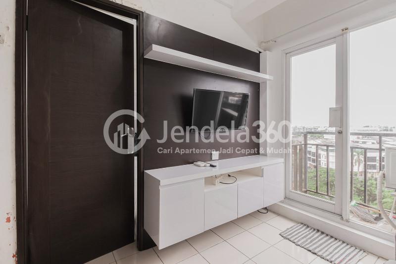 Living Room Spacious and Modest 2BR Apartment with City View at Puri Park View Apartment Tower BB