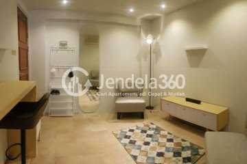 Living Room Permata Eksekutif Apartment 1BR View Pool