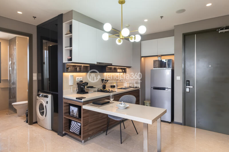 Kitchen Condominium Marigold Navapark Apartment 1BR Tower 7
