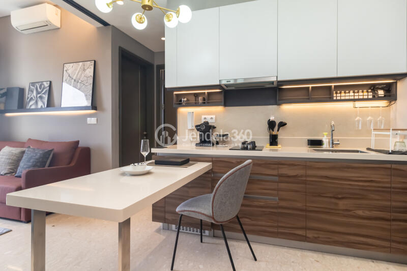 Kitchen Condominium Marigold Navapark Apartment 1BR Tower 7