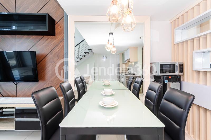 Dining Room Brooklyn Alam Sutera Apartment Studio Tower B