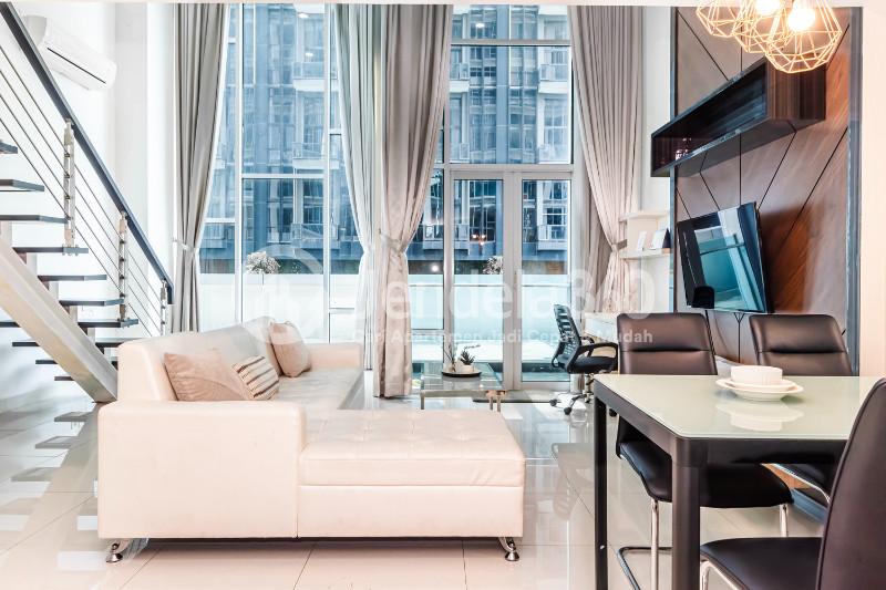 Living Room Brooklyn Alam Sutera Apartment Studio Tower B
