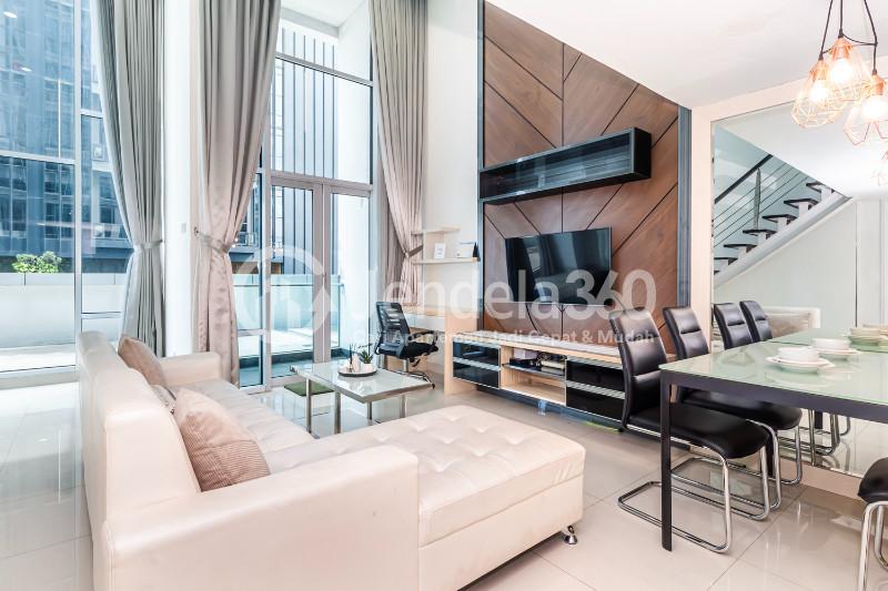 Living Room Brooklyn Alam Sutera Apartment Studio Tower B