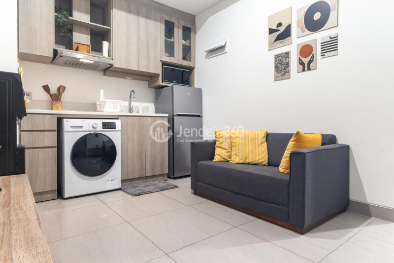 Living Room Stylish 2BR Apartment at Fatmawati City Center Apartment Tower Corona