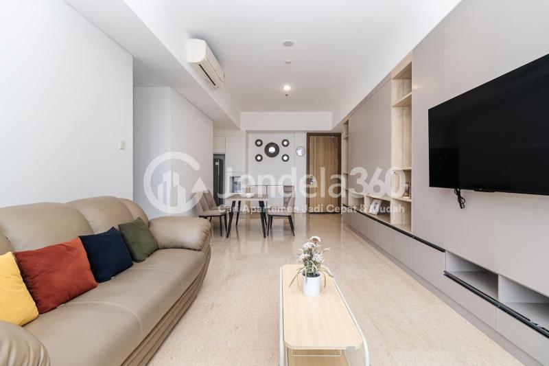 Living Room Modest & Tidy 2BR Apartment at Southgate Residence Tower Elegance, Fully Furnished
