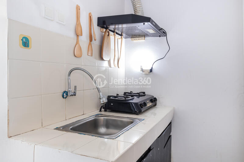 Kitchen Cinere Resort Apartment Studio Fully Furnished