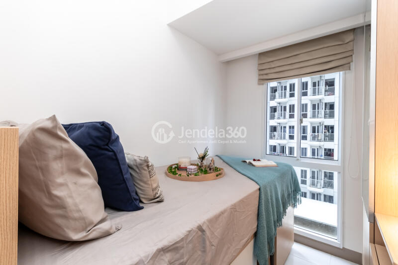Bedroom 2 Japanese Minimalist Style 2BR Apartment with City View at Tokyo Riverside Apartment