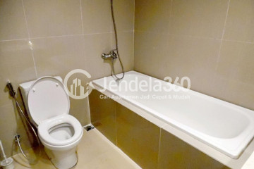Bathroom Flawless 1BR Apartment Middle Floor with Swimming Pool View at Skyline Paramount Serpong