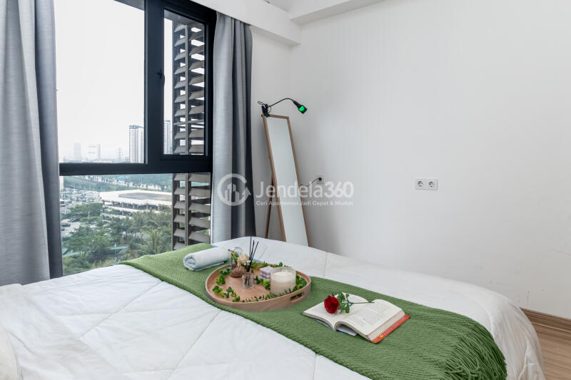 Bedroom 1 3BR Apartment with City View at Sky House BSD Apartment