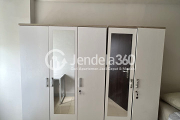 Bedroom 1BR Apartment with Swimming Pool View at Serpong Green View Apartment