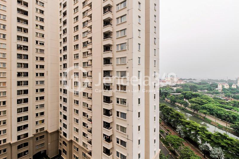 Balcony Well Located 1BR Apartment Close to WTC Mangga Dua at Mediterania Marina Ancol Apartment