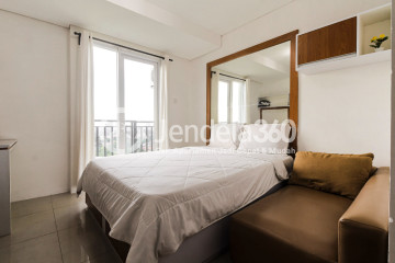 Bedroom Studio Woodland Park Residence Kalibata Apartment at Tower Trembesi