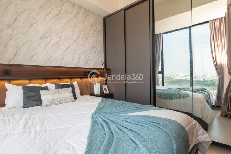 Bedroom 1 Stylish 2BR Apartment High Floor with City View at Fatmawati City Center Apartment
