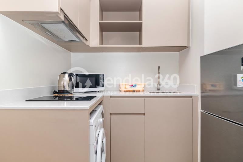 Kitchen Menara Jakarta Apartment 2BR Fully Furnished