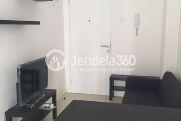 Living Room 1BR Bassura City Apartment at Middle Floor