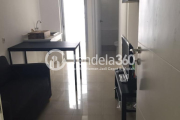 Living Room 1BR Bassura City Apartment at Middle Floor