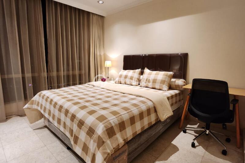 Bedroom 2 Fancy 3BR Apartment at Sudirman Mansion Apartment High Floor