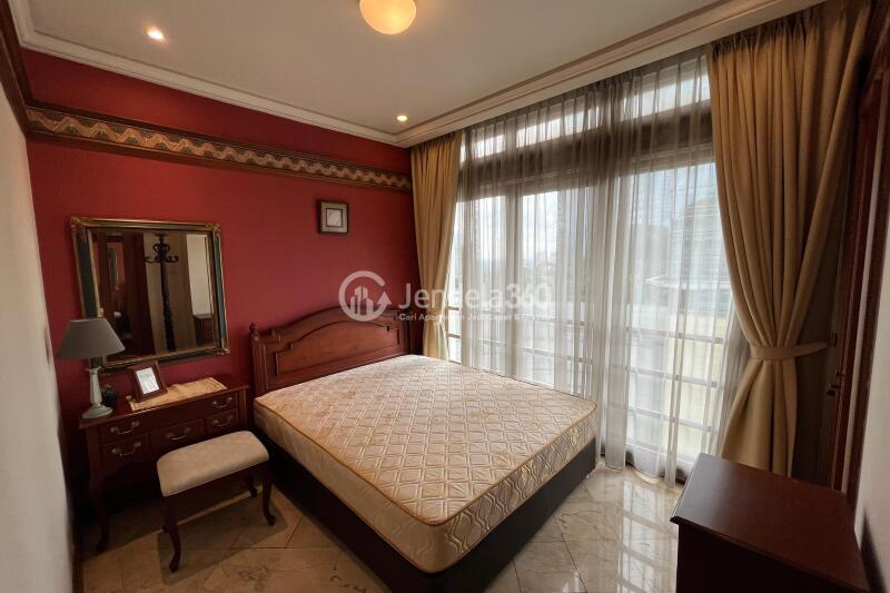 Bedroom 2 Relaxed 2BR Apartment Middle Floor with City View at Somerset Grand Citra Kuningan