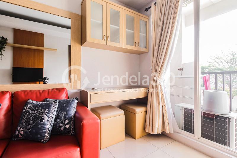 Living Room Modern Designed 2BR Apartment with Direct Access to Parking Lot