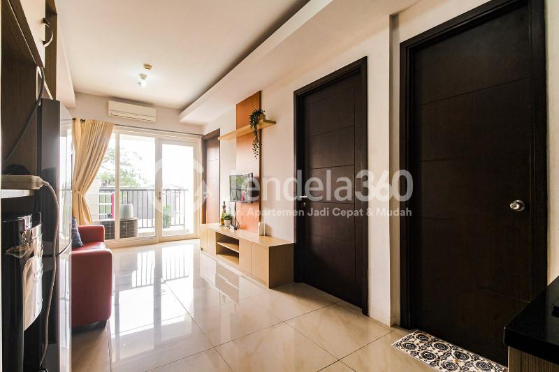 Living Room Modern Designed 2BR Apartment with Direct Access to Parking Lot