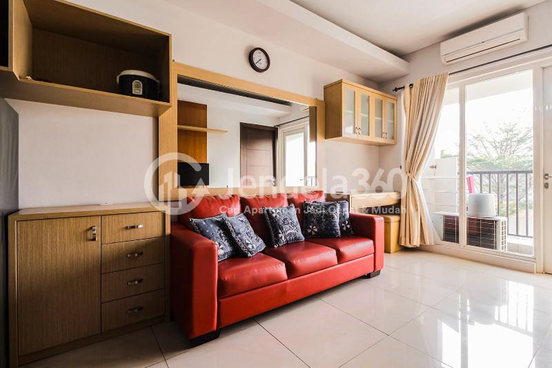Living Room Modern Designed 2BR Apartment with Direct Access to Parking Lot