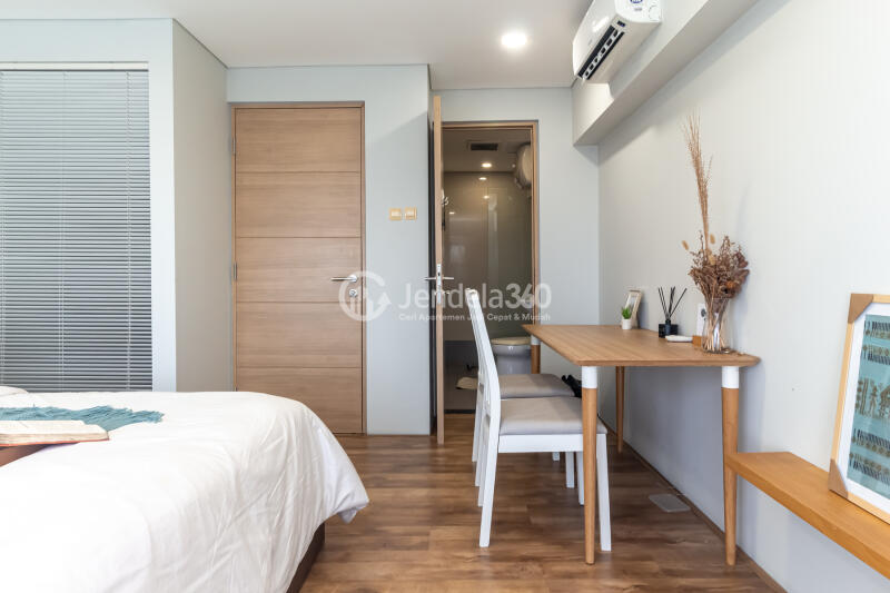 Bedroom 1 Strategic Location 2BR Apartment Middle Floor with City View at Maqna Residence
