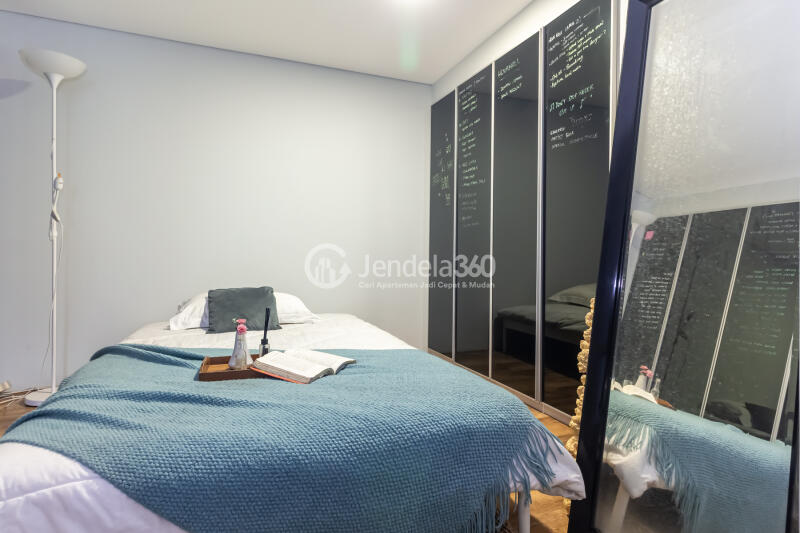 Bedroom 2 Strategic Location 2BR Apartment Middle Floor with City View at Maqna Residence