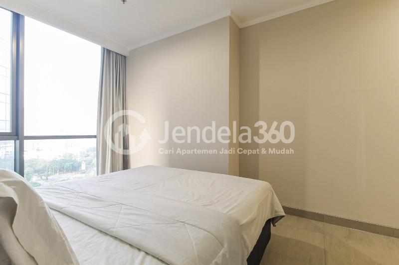 Bedroom 1BR Apartment with City View at Menara Jakarta Apartment