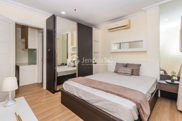 Bedroom 1 2BR Apartment with City View at Semanggi Apartment