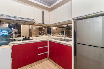 Kitchen 2BR Apartment with City View at Semanggi Apartment