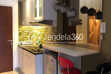 Kitchen Fancy 2BR Apartment at Taman Melati Margonda Apartment Low Floor