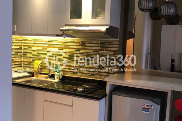 Kitchen Fancy 2BR Apartment at Taman Melati Margonda Apartment Low Floor