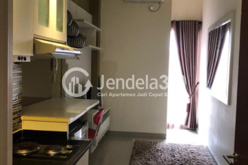 Living Room Fancy 2BR Apartment at Taman Melati Margonda Apartment Low Floor