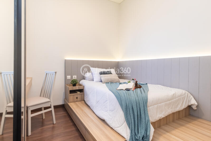 Bedroom 2 Peaceful 2BR Apartment at Condominium Marigold Navapark Apartment Middle Floor