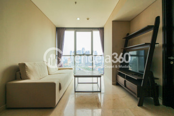 Living Room 1BR Ciputra World 2 Apartment at Tower Orchard