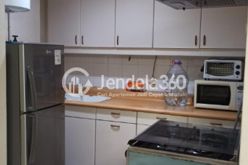 Kitchen 1BR Puri Imperium Apartment at Low Floor